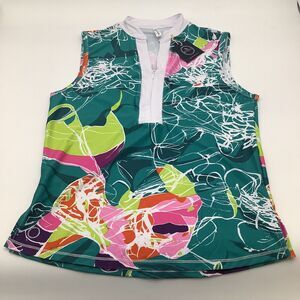 The Bubble Womens Birch Top Floral Size Medium NWT‎